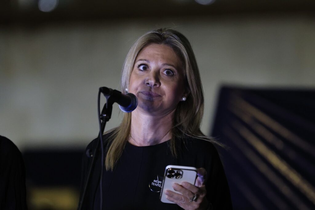 Καρυστιανού: Καλά θα κάνει το κίνημα να γίνει κόμμα για να υπάρχει εναλλακτική να ψηφίσουμε