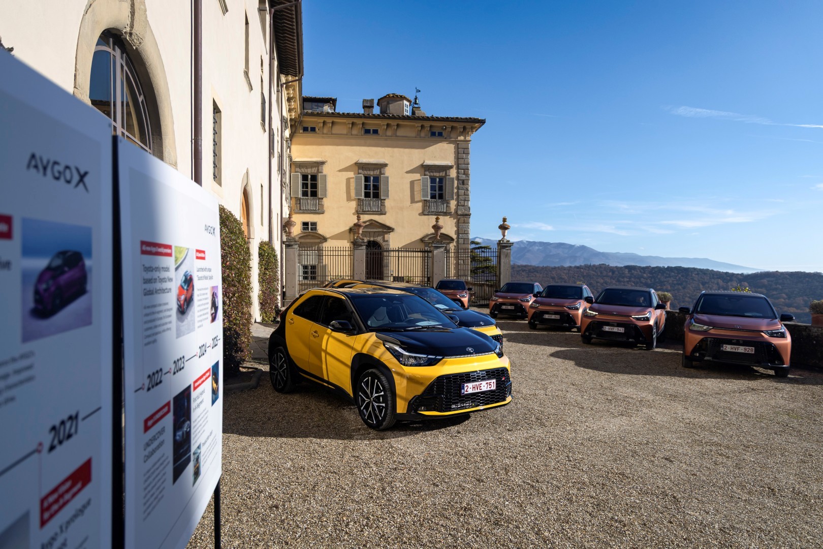 Toyota Aygo X Hybrid: Πρώτη γνωριμία στη μαγευτική Φλωρεντία