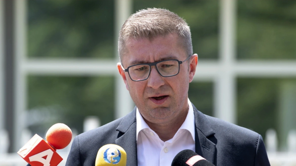 Χρίστιαν Μίτσκοσκι: Δεν εκβιάζομαι από κανέναν - Το όνομα "Μακεδονία" είναι ιερό