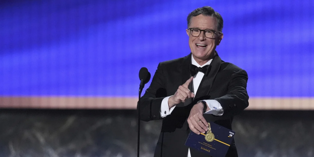 Να στείλει τον Στίβεν Κολμπέρτ για ύπνο το κανάλι του, είπε ο Ντόναλντ Τραμπ