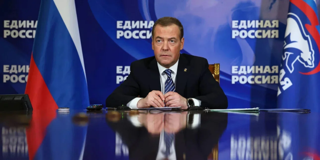 Ο χάρος φτάνει σύντομα για τον Βολοντίμιρ Ζελένσκι, είπε ο Ντμίτρι Μεντβέντεφ