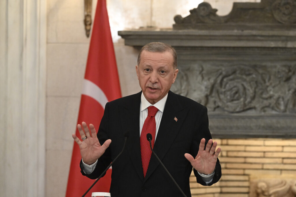 [365632] ΔΗΛΩΣΕΙΣ ΤΟΥ ΠΡΩΘΥΠΟΥΡΓΟΥ ΚΥΡΙΑΚΟΥ ΜΗΤΣΟΤΑΚΗ ΚΑΙ ΤΟΥ ΠΡΟΕΔΡΟΥ ΤΗΣ ΤΟΥΡΚΙΑΣ ΡΑΤΖΕΠ ΤΑΓΙΠ ΕΡΝΤΟΓΑΝ (ΤΑΤΙΑΝΑ ΜΠΟΛΑΡΗ/EUROKINISSI)