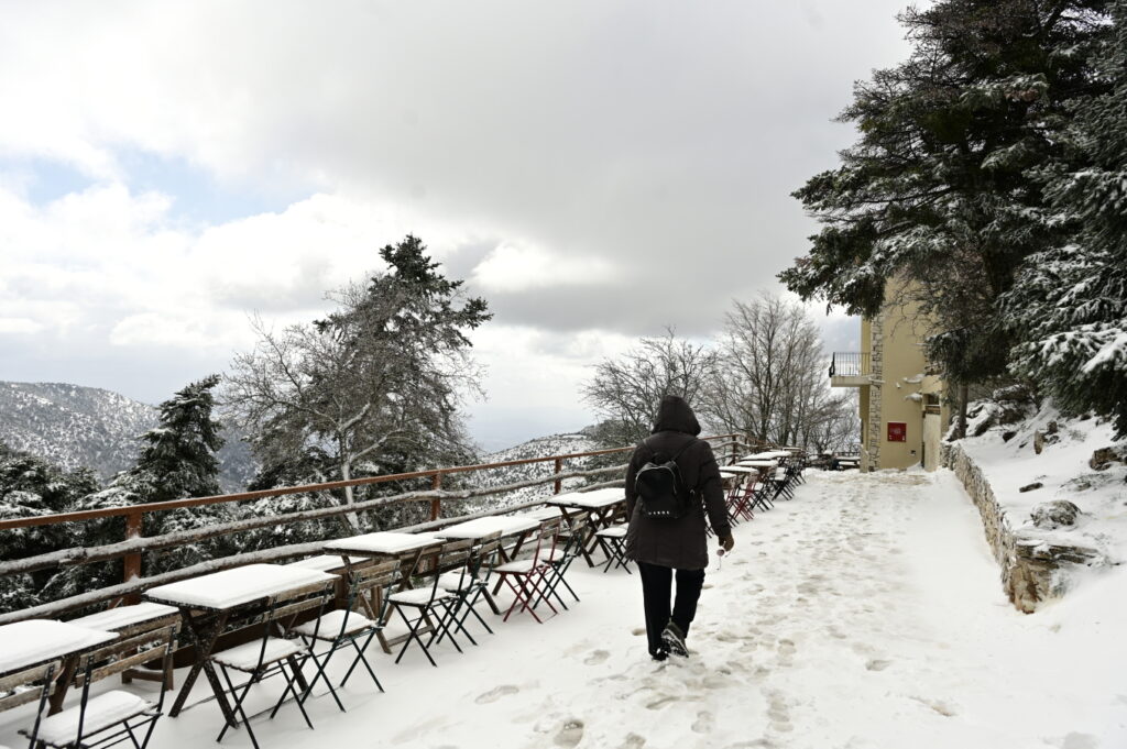 Με παγωνιά μπήκε το 2026, στους -14,6 ο υδράργυρος στo Σέλι