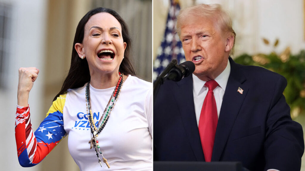 Στις ΗΠΑ την προσεχή εβδομάδα η ηγέτιδα της αντιπολίτευσης της Βενεζουέλας: «Αδημονώ να τη συναντήσω», λέει ο Τραμπ