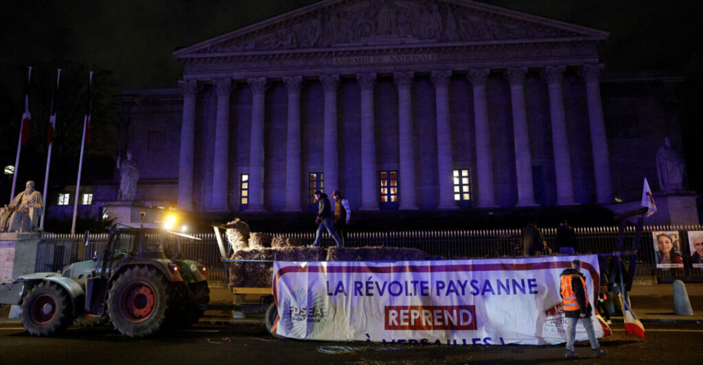 Νέα διαδήλωση αγροτών στο Παρίσι κατά της συμφωνίας της ΕΕ με τη Mercosur