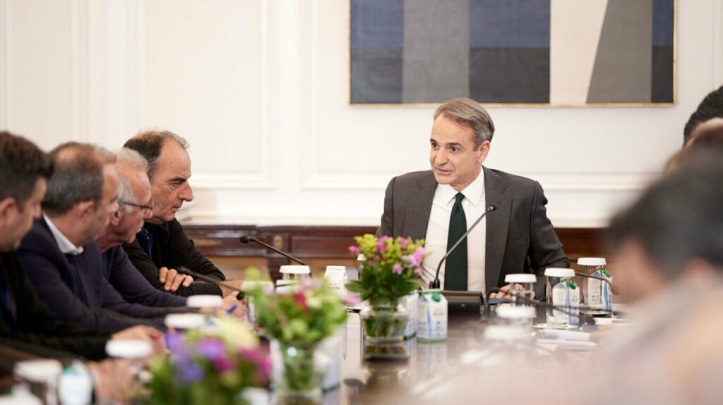 Κυριάκος Μητσοτάκης σε αγρότες: Δεν έχω την απαίτηση να συμφωνήσουμε σε όλα, αλλά να μπει τέλος σε μία περίοδο έντασης