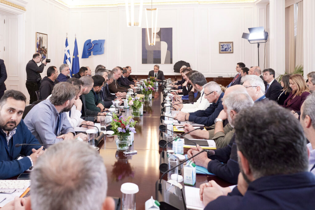 Κυριάκος Μητσοτάκης σε αγρότες: Δεν έχω την απαίτηση να συμφωνήσουμε σε όλα, αλλά να μπει τέλος σε μία περίοδο έντασης