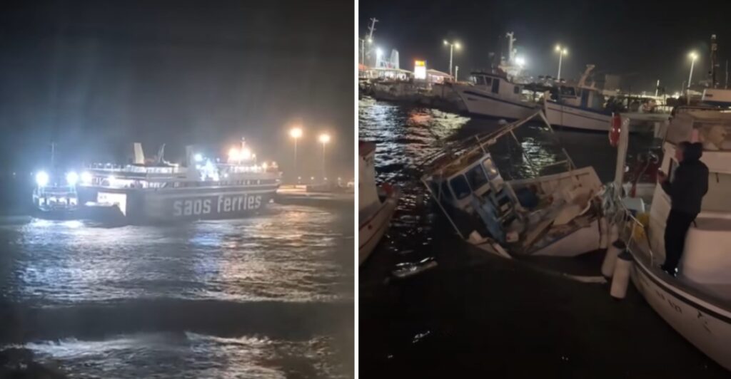 Βίντεο από την κακοκαιρία που σάρωσε τη Ρόδο: Η θάλασσα βγήκε στον δρόμο, πλοίο έδωσε μάχη για να δέσει στο λιμάνι