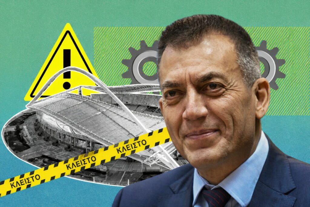 Βρούτσης, κουβάδες και λέμβοι στο ΟΑΚΑ: Η Σακοράφα τον έβγαλε στη σέντρα και τα νερά τον παρέσυραν