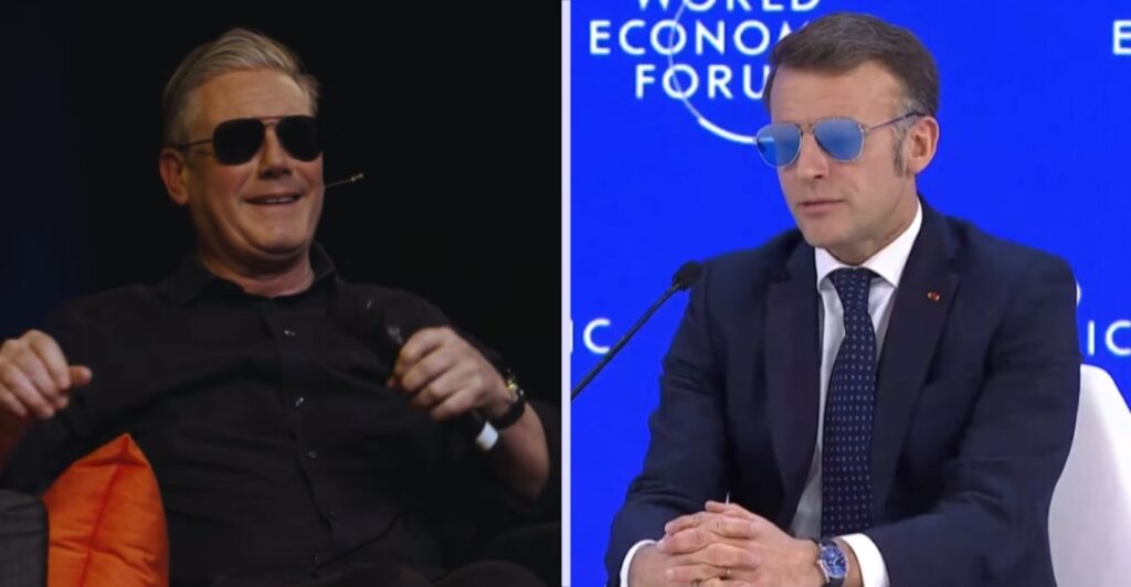 Το τρολάρισμα του Στάρμερ στον Μακρόν: Φόρεσε μαύρα γυαλιά και μίλησε γαλλικά - ΒΙΝΤΕΟ