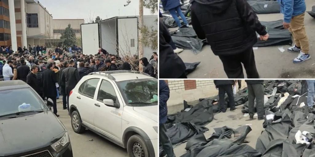 Ιράν: Στους 2.000 οι νεκροί στο Ιράν παραδέχεται αξιωματούχος - Ξεχειλίζουν τα νεκροτομεία από πτώματα