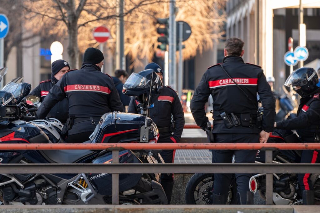 Καραμπινιέρι στη Βόρεια Ιταλία