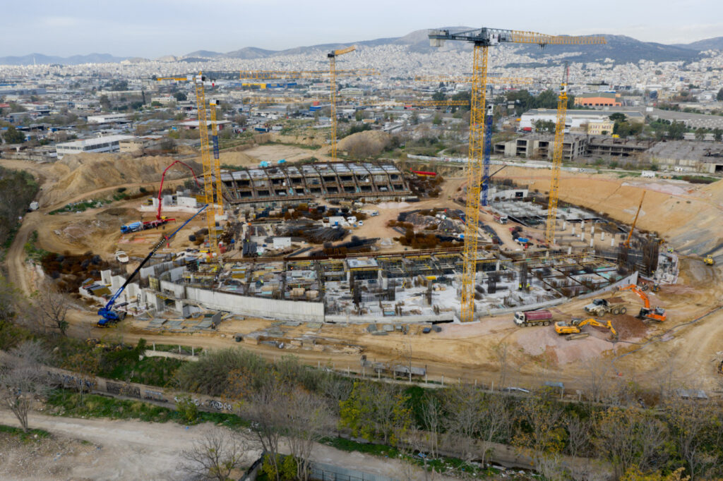 Στο Βοτανικό Αλαφούζος, Χατζηδάκης και Δούκας: «Το γήπεδο του Παναθηναϊκού προχωρά με βάση τα χρονοδιαγράμματα»
