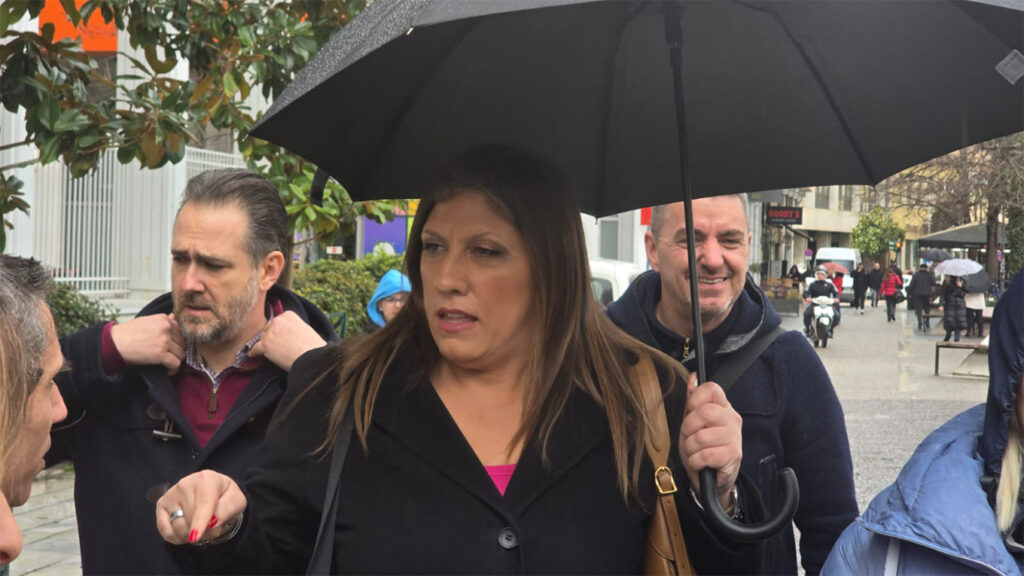 Ζωή Κωνσταντοπούλου: Είπα στον κ. Χρυσοχοΐδη είτε να ζητήσει την παραίτηση Γεωργιάδη είτε να παραιτηθεί ο ίδιος άμεσα