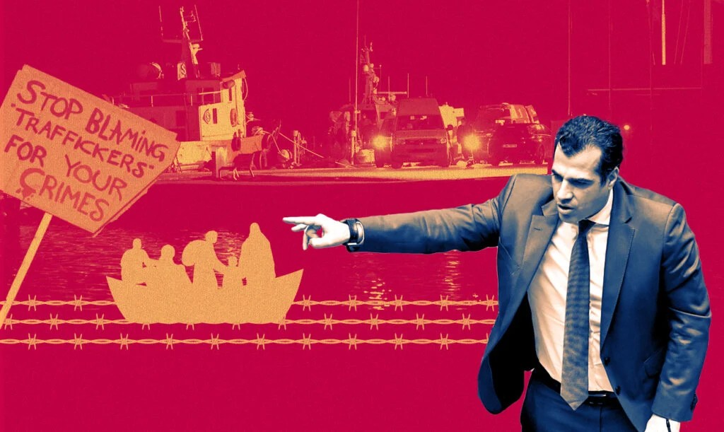 Καιρίδης κατά Πλεύρη με φόντο το ναυάγιο στη Χίο και στη μέση το Μαξίμου