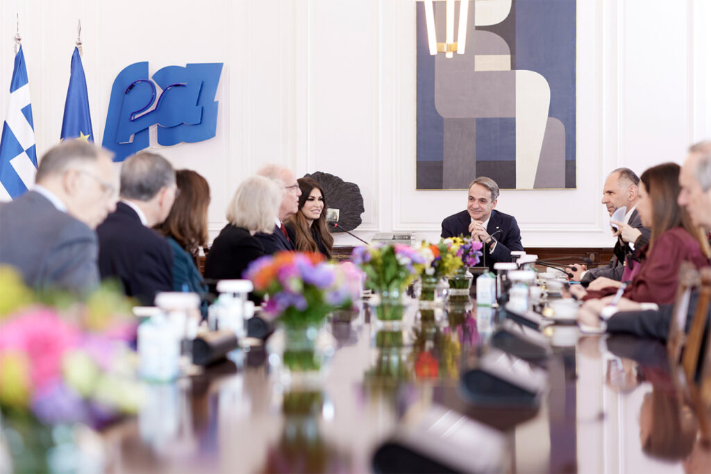 Κυριάκος Μητσοτάκης: Συνάντηση με αντιπροσωπεία του Κογκρέσου των ΗΠΑ