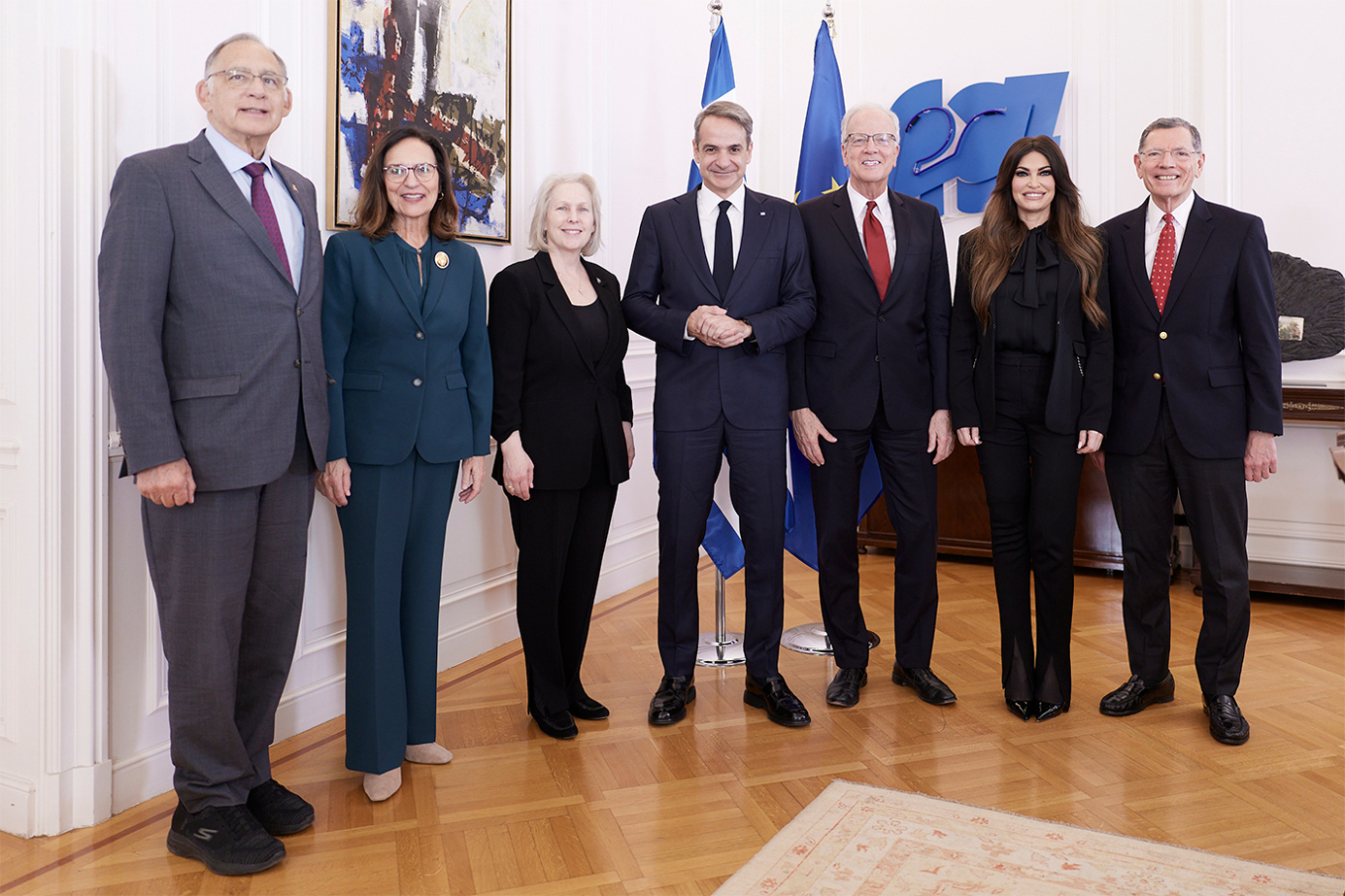 Κυριάκος Μητσοτάκης: Συνάντηση με αντιπροσωπεία του Κογκρέσου των ΗΠΑ