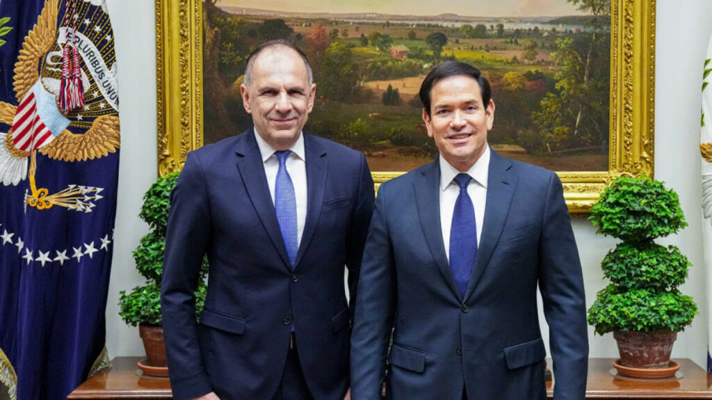 Ο στρατηγικός χαρακτήρας των σχέσεων ΗΠΑ-Ελλάδας και η διεύρυνση της συνεργασίας στη συνάντηση Γεραπετρίτη με Ρούμπιο - Τι συζήτησαν στον Λευκό Οίκο