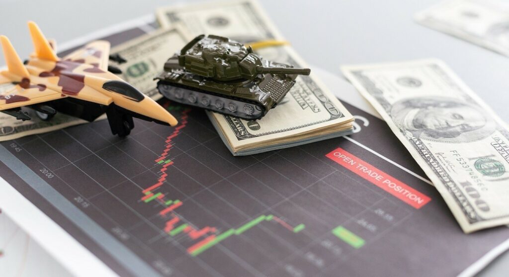 Κατακόρυφη άνοδο των μετοχών της αμυντικής βιομηχανίας με την κλιμάκωση στη Μέση Ανατολή