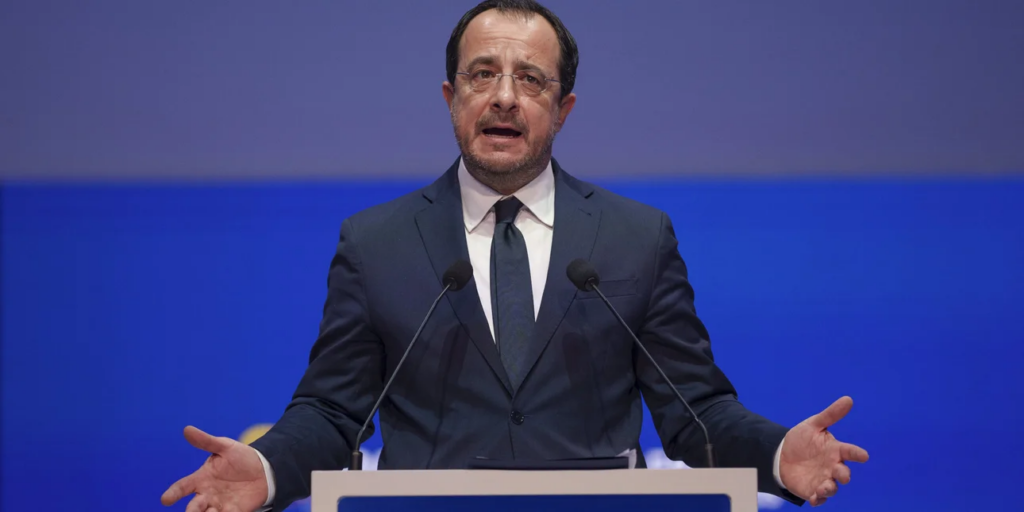 Η Κύπρος δεν είναι μέρος στρατιωτικής επιχείρησης, δήλωσε ο Νίκος Χριστοδουλίδης σε διάγγελμα του