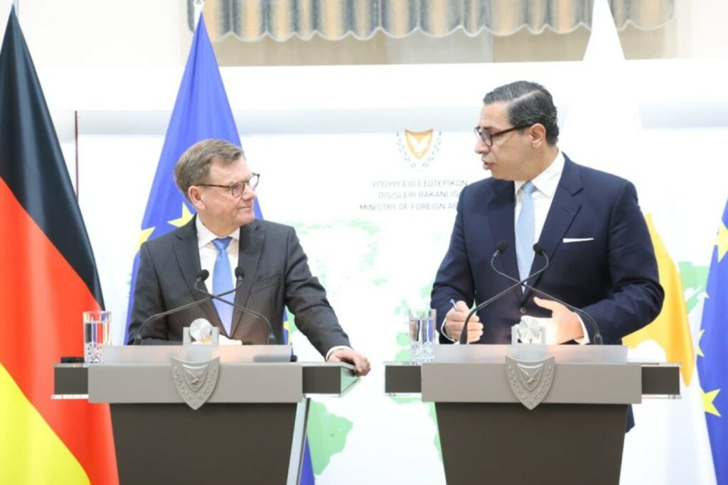 Γερμανός ΥΠΕΞ: Αν η Κύπρος μας χρειαστεί θα είμαστε παρόντες