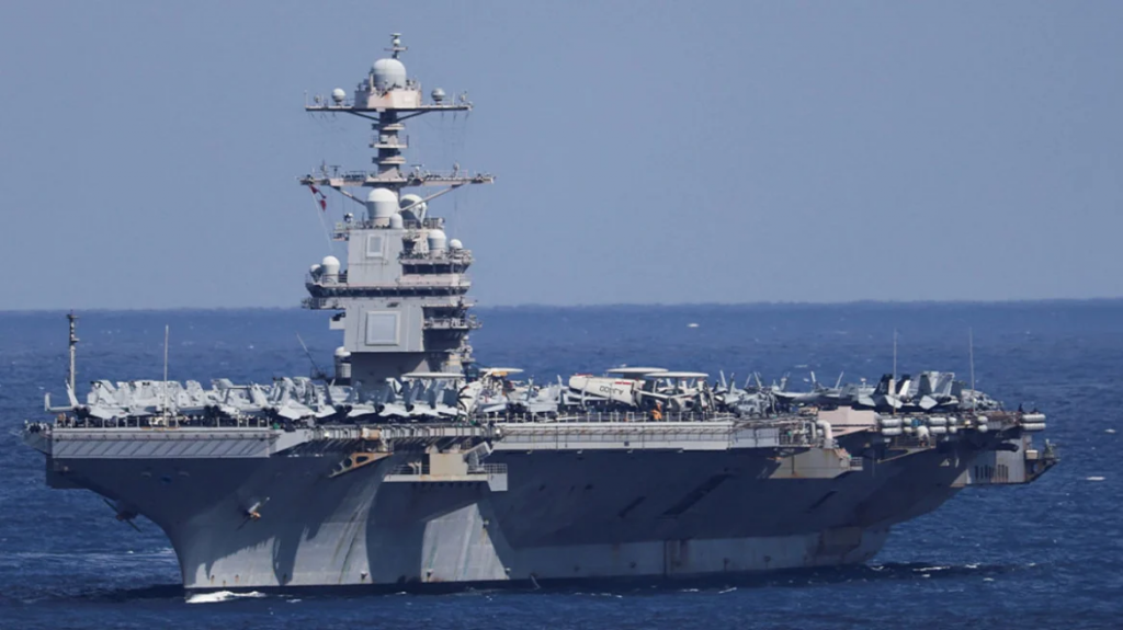 αμερικανικό αεροπλανοφόρο USS Gerald Ford