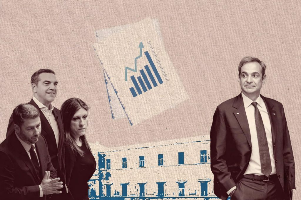 Δημοσκοπήσεις: Ποιοι κερδίζουν, ποιοι χάνουν - Σταθερή η κορυφή για τη ΝΔ, μεγάλη αναταραχή από κάτω