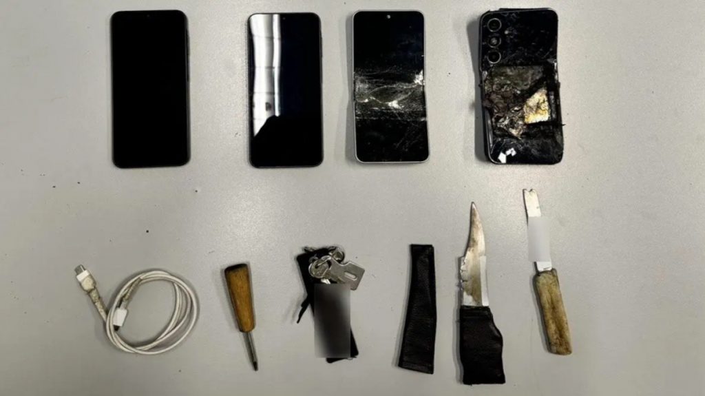 Φυλακές Μαλανδρίνου: Βρέθηκαν μαχαίρια, σουβλί και κινητά τηλέφωνα σε έρευνες του Ελληνικού FBI