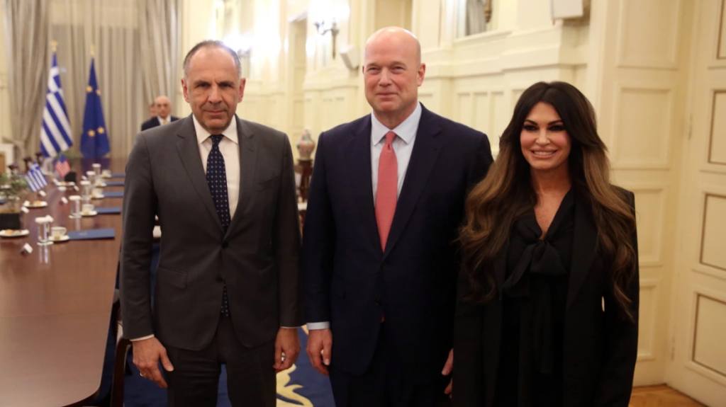 Με τον μόνιμο αντιπρόσωπο των ΗΠΑ στο ΝΑΤΟ συναντήθηκε ο Γιώργος Γεραπετρίτης