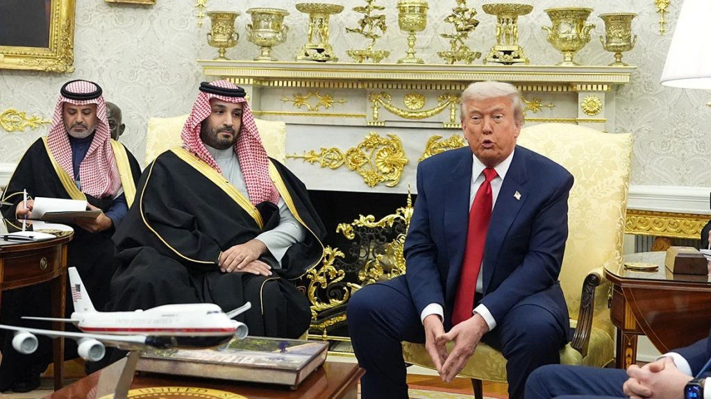 Πιέζει τον Ντόναλντ Τραμπ να συνεχίσει τον πόλεμο, ο πρίγκιπας διάδοχος της Σαουδικής Αραβίας, Μοχάμεντ μπιν Σαλμάν
