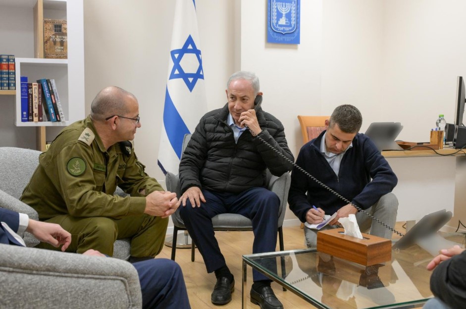 H στιγμή που ο Νετανιάχου δίνει την εντολή να σκοτωθεί ο Λαριτζανί