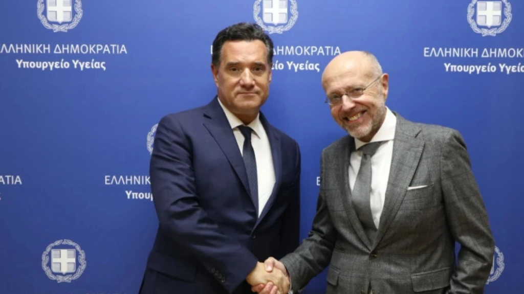 Υπηρέτησε με αποτελεσματικότητα το Υπουργείο Υγείας, δήλωσε ο Άδωνις Γεωργιάδης για τον Δημήτρη Βαρτζόπουλο