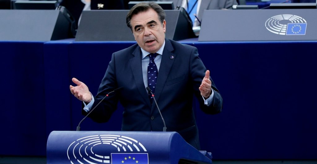 Συναντήσεις με Ευρωπαίους Επιτρόπους και επαφές με ευρωβουλευτές θα έχει στις Βρυξέλλες ο Μαργαρίτης Σχοινάς