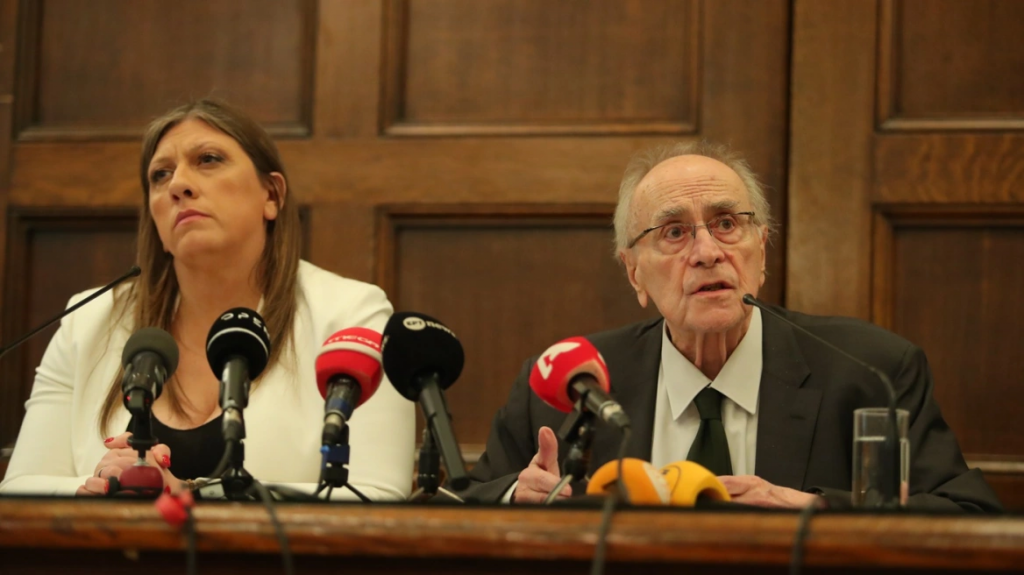 Ζωή και Νίκος Κωνσταντόπουλος θα λογοδοτήσουν στα ποινικά δικαστήρια, τονίζει η Ένωση Δικαστών και Εισαγγελέων