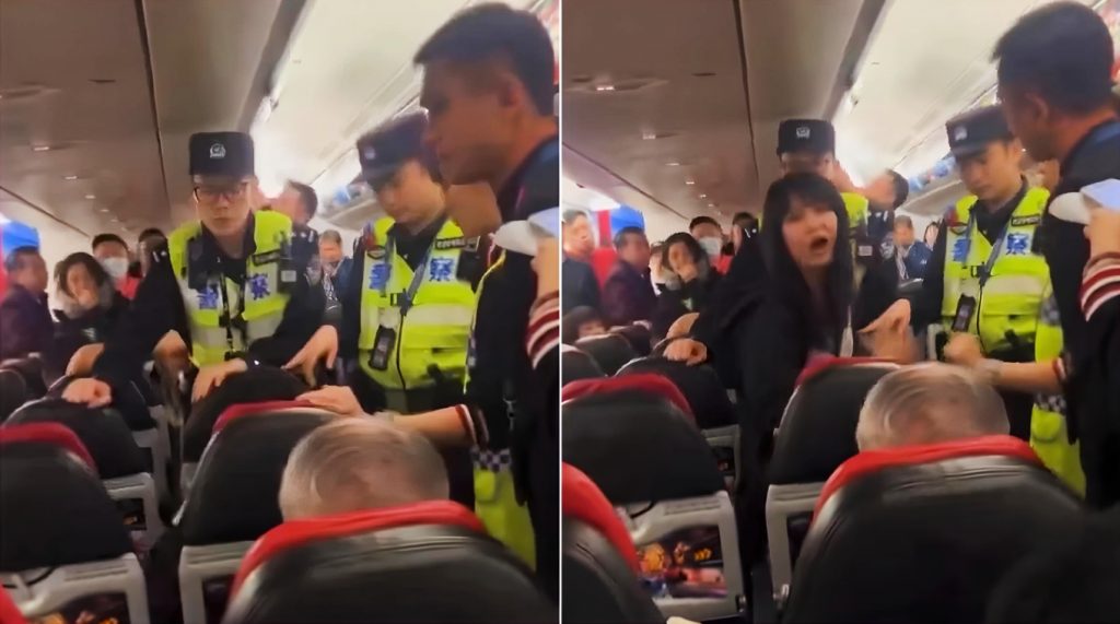 Αναστάτωση σε πτήση της AirAsia: Επιβάτιδα έκανε χαμό επειδή δεν της μίλησαν στα κινέζικα, δείτε βίντεο