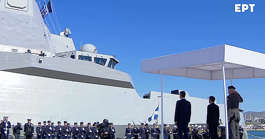 Μητσοτάκης Μακρόν Πειραιάς