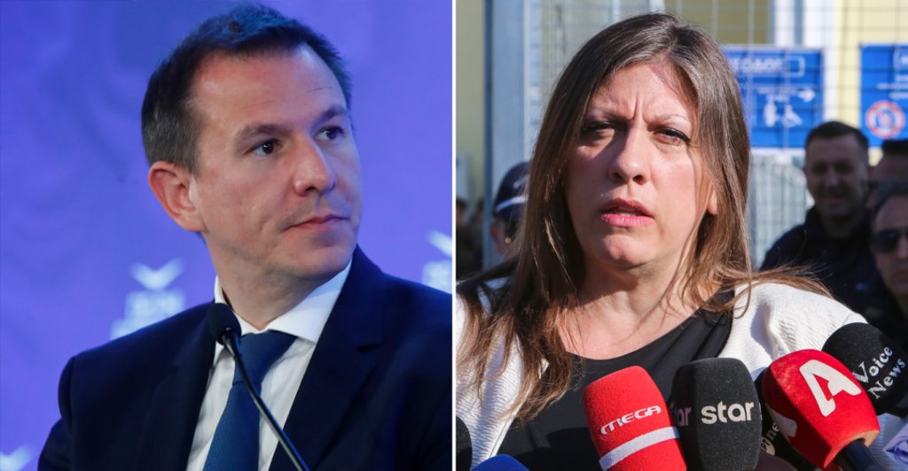 Κωνσταντοπούλου - Δουδωνής σε άγρια κόντρα στη συνεδρίαση της Διάσκεψης των Προέδρων