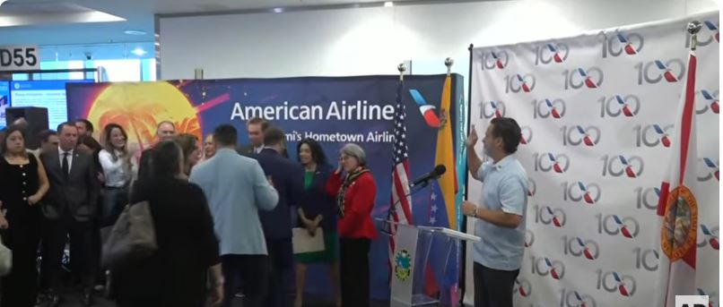 Η πρώτη εμπορική πτήση από τις ΗΠΑ στη Βενεζουέλα εδώ και 7 χρόνια