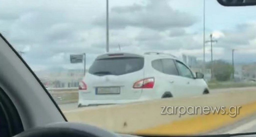 Τρόμος στο Ρέθυμνο: Οδηγούσε ανάποδα στην Εθνική οδό ενώ περνούσαν αυτοκίνητα - ΒΙΝΤΕΟ