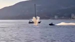 Τζετ σκι συγκρούστηκε με γκρίζα φάλαινα κοντά στο Βανκούβερ (video)