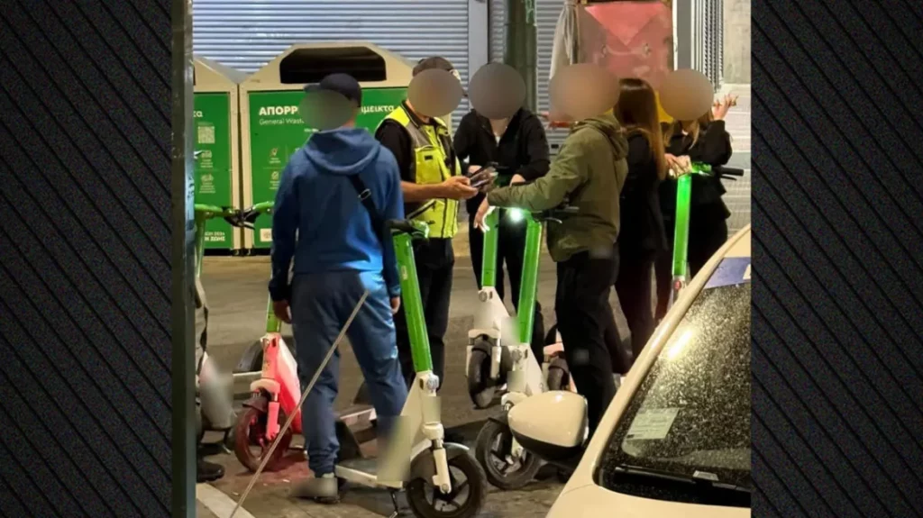 Έλεγχοι για τα ηλεκτρικά πατίνια με 214 παραβάσεις και 8 μεθυσμένους οδηγούς