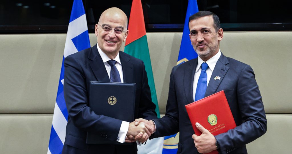 Ν. Δένδιας: Υπογραφή για την εμβάθυνση της συνεργασίας Ελλάδας - Ηνωμένων Αραβικών Εμιράτων