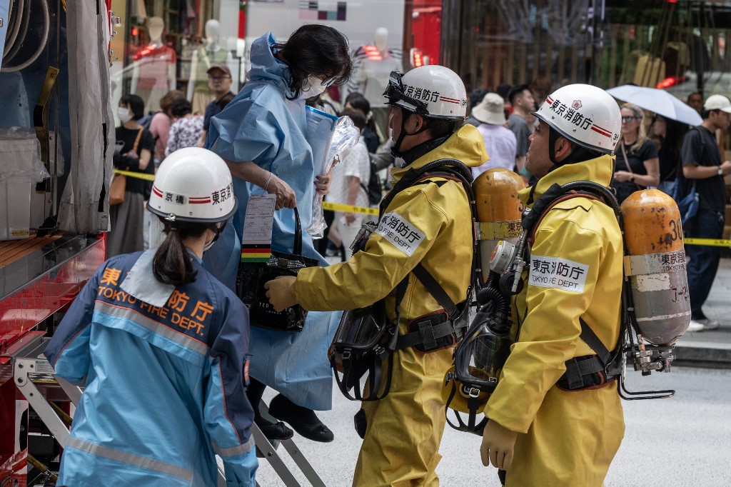JAPAN-INCIDENT-GINZA