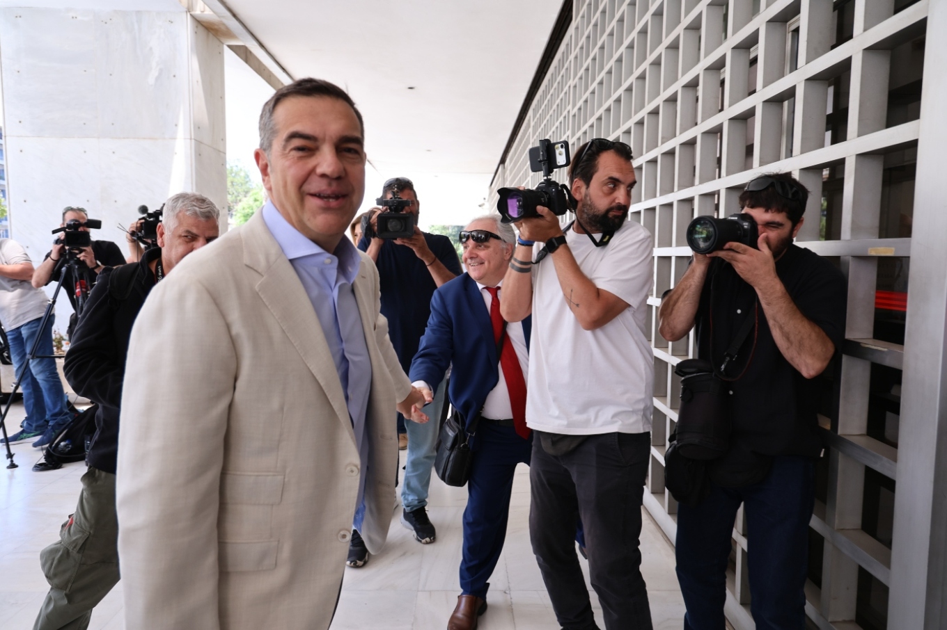 Αλέξης Τσίπρας: Στον Άρειο Πάγο για την ιδρυτική διακήρυξη του ΕΛ.Α.Σ