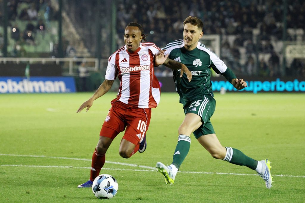 <br>ÐÁÍÁÈÇÍÁÉÊÏÓ – ÏËÕÌÐÉÁÊÏÓ<br> (ÐËÅÉ ÏÖ SUPERLEAGUE 2025-2026) <br><br>PANATHINAIKOS – OLYMPIAKOS
