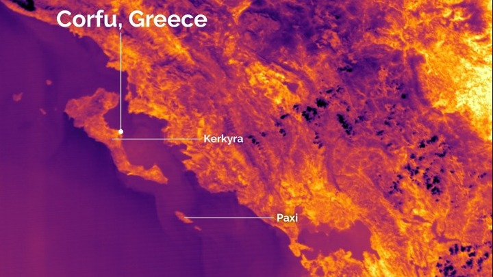 Χάρτης Φωτιές