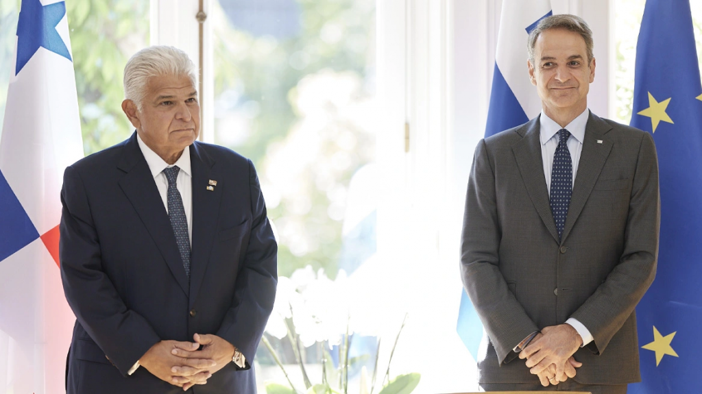 Με τον πρόεδρο του Παναμά συναντήθηκε ο Κυριάκος Μητσοτάκης - Ελλάδα και Παναμάς εμβαθύνουν τη συνεργασία σε τουρισμό και ναυτιλία