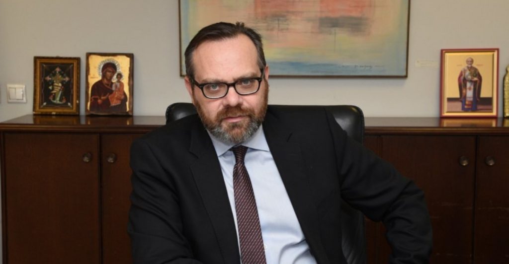 Ο Βαγγέλης Κυριαζόπουλος στη θέση του Μπακογιάννη ως Γενικός Γραμματέας του Υπουργείου Περιβάλλοντος και Ενέργειας