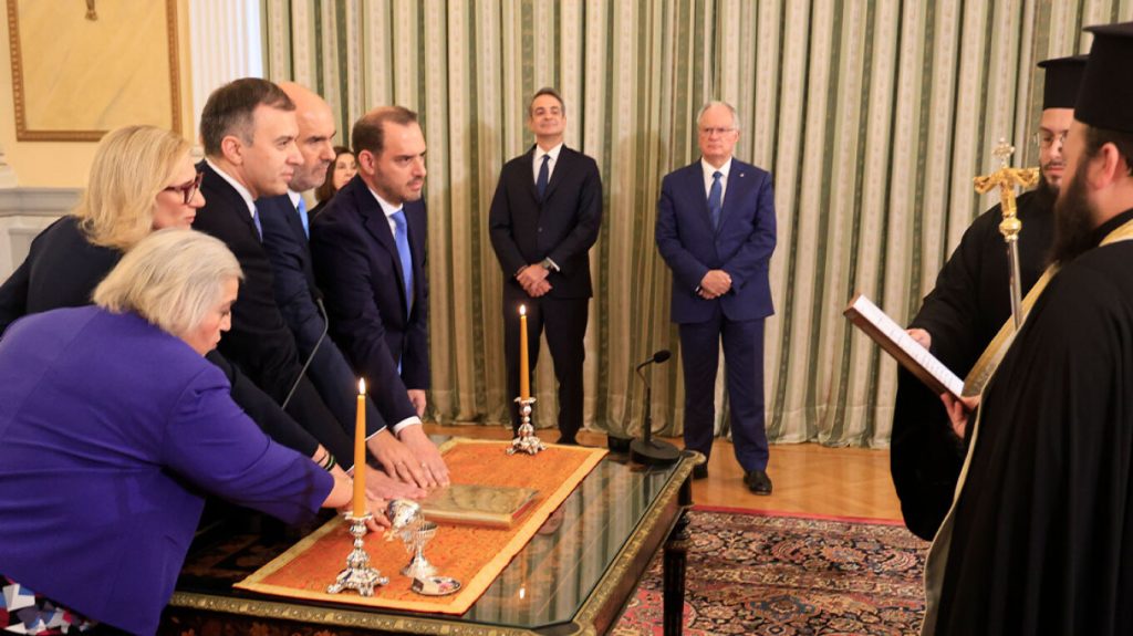 Ανασχηματισμός: Ορκίστηκαν σήμερα τα νέα μέλη της Κυβέρνησης στο Προεδρικό Μέγαρο