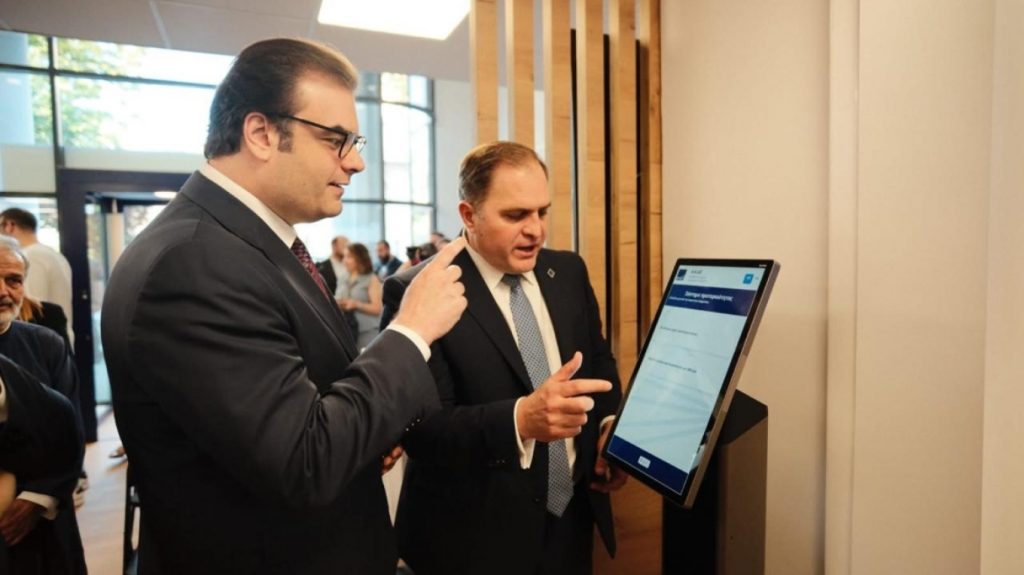 Κ. Πιερρακάκης: Εγκαινίασε το myPoint της ΑΑΔΕ στον Κεραμεικό - Δείχνει τον δρόμο για το πώς μπορεί να μοιάζει το κράτος του 21ου αιώνα